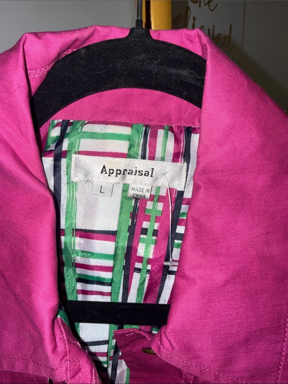 Bright Fuchsia Tiered Trench Coat